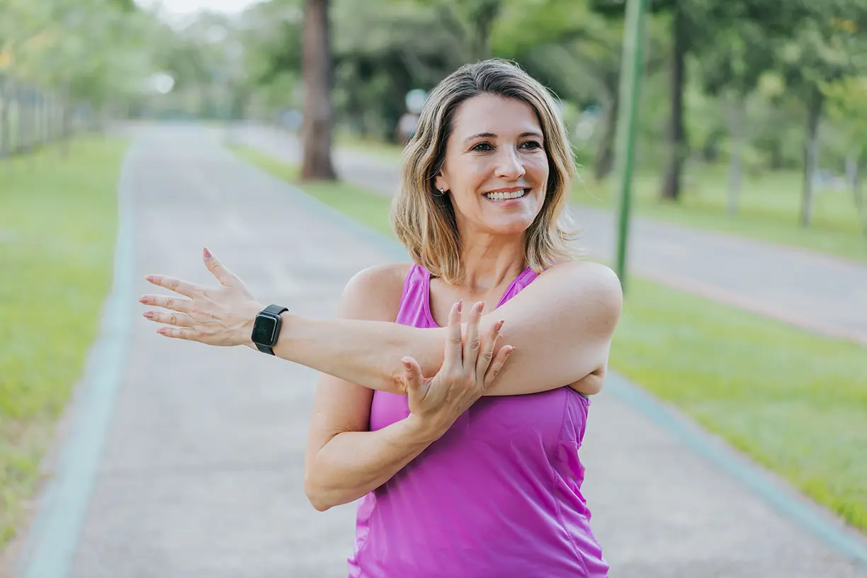 Photo of a woman feeling better after Bioidentical Hormone Treatments