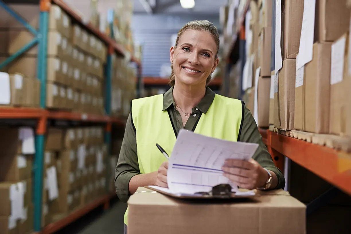Woman warehouse manager feeling better from Bioidentical Hormone Treatments